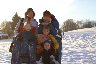 Dans le Lachtal, les enfants aussi s’amusent au ski